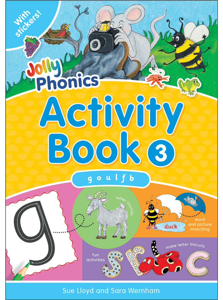 Jolly Phonics Activity Book 3 - ABC School Supplies