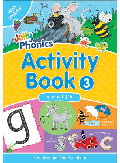 Jolly Phonics Activity Book 3 - ABC School Supplies