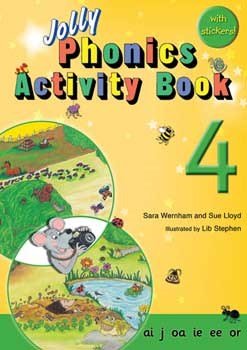Jolly Phonics Activity Book 4 - ABC School Supplies