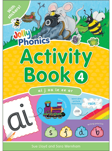 Jolly Phonics Activity Book 4 - ABC School Supplies
