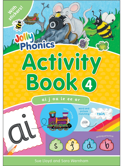 Jolly Phonics Activity Book 4 - ABC School Supplies