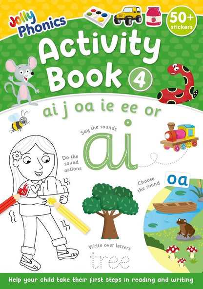 Jolly Phonics Activity Book 4 - ABC School Supplies