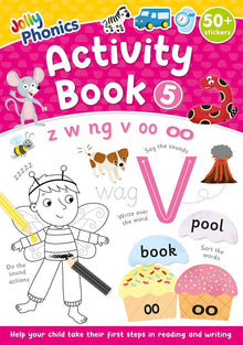 Jolly Phonics Activity Book 5 - ABC School Supplies