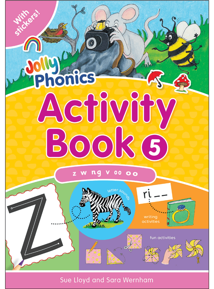 Jolly Phonics Activity Book 5 - ABC School Supplies