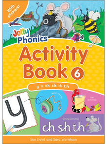 Jolly Phonics Activity Book 6 - ABC School Supplies