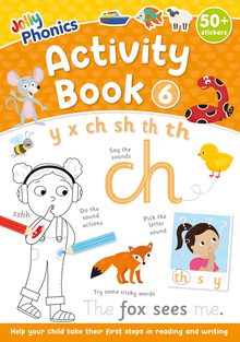 Jolly Phonics Activity Book 6 - ABC School Supplies