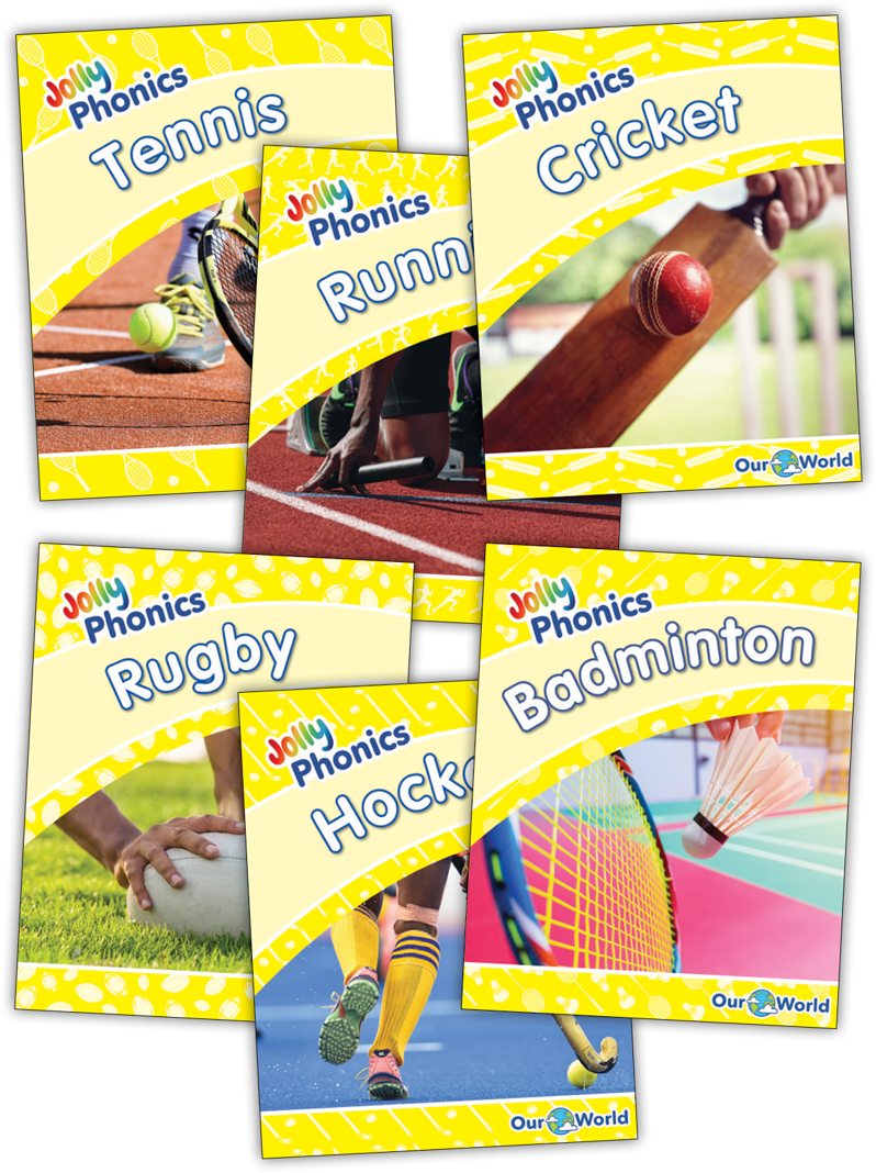 Jolly Phonics Decodable Readers Our World Level 2 (Yellow Level) - ABC School Supplies