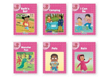 Jolly Phonics Decodable Readers Pink Level (General Fiction) Level 1 (Precursive letters) - ABC School Supplies