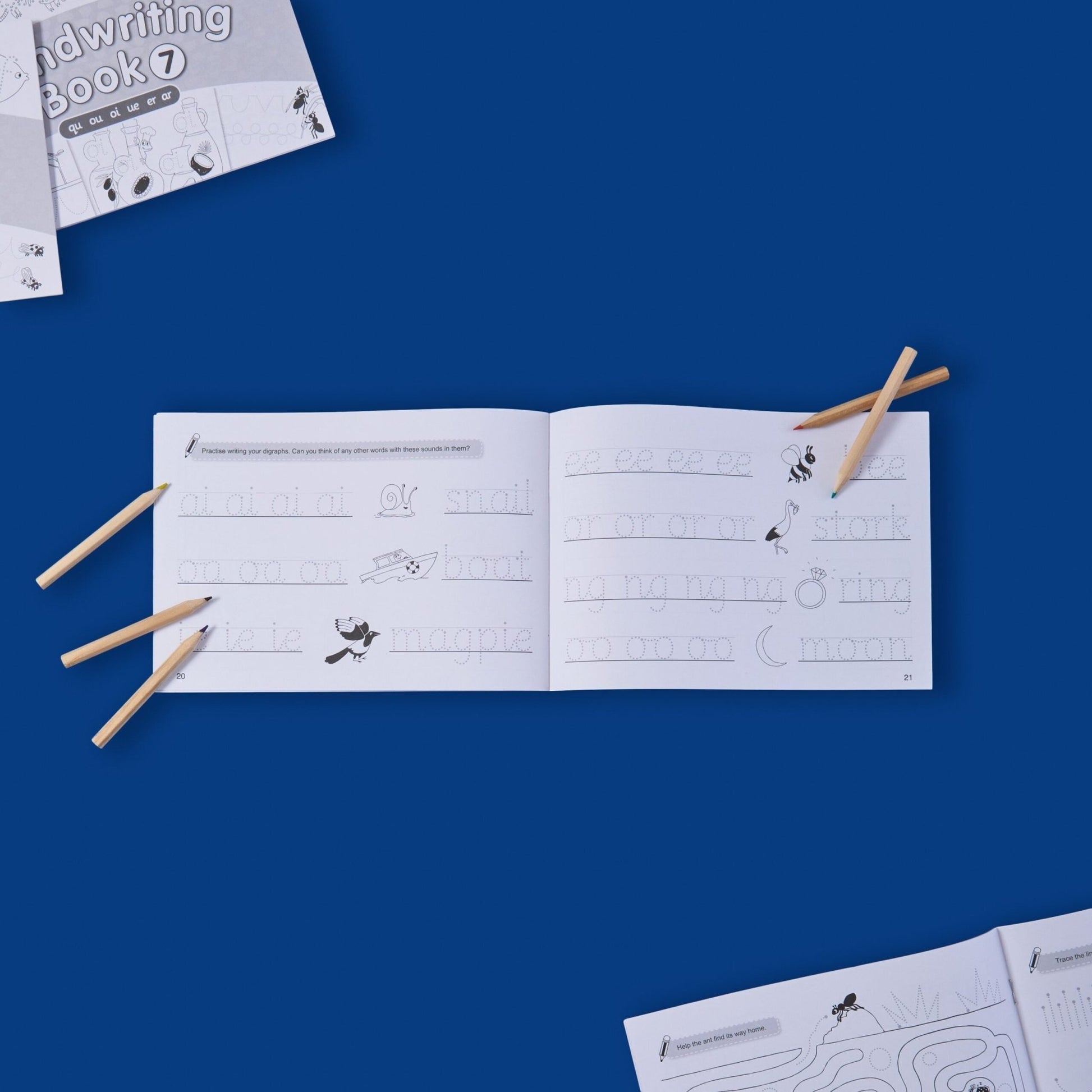 Jolly Phonics Handwriting Books Set of 7 - ABC School Supplies