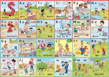 Jolly Phonics Letter Sound Wall Charts (Print Edition) - ABC School Supplies