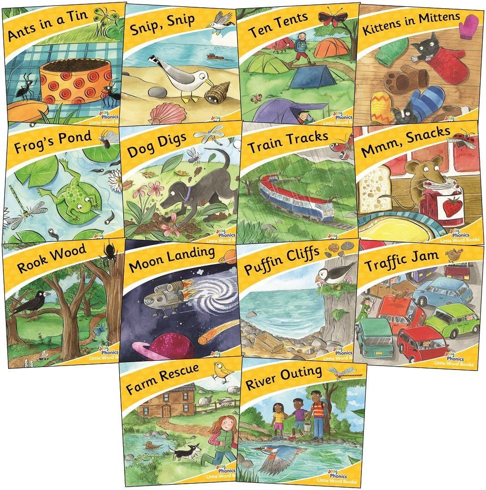 Jolly Phonics Little Word Books (Level 0) - ABC School Supplies