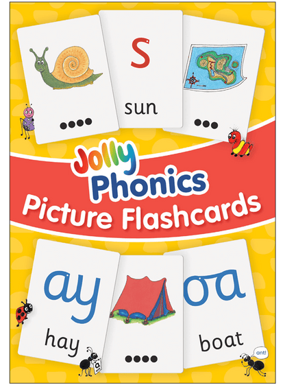 Jolly Phonics Picture Flashcards - ABC School Supplies