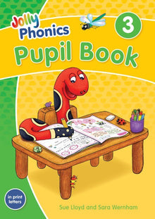 Jolly Phonics Pupil Book 3 (Colour In Print Letters) - ABC School Supplies