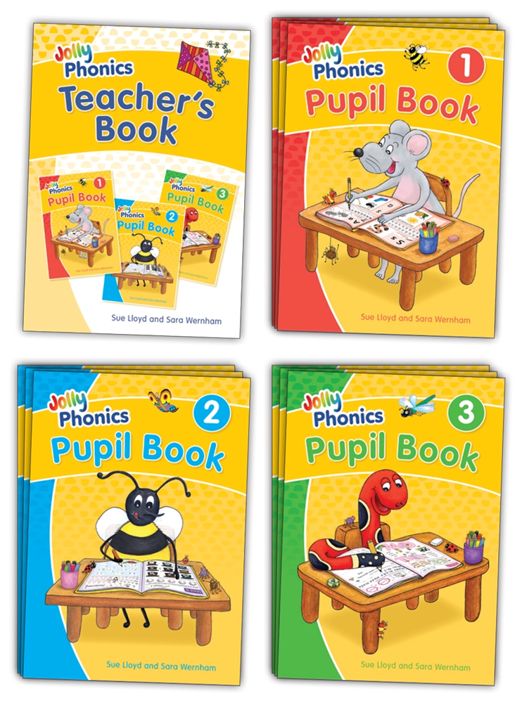 Jolly Phonics Pupil Books Class Set (Colour) - ABC School Supplies
