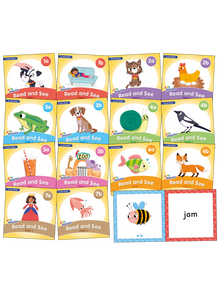 Jolly Phonics Read and See, Pack 1 (Print letters) - ABC School Supplies