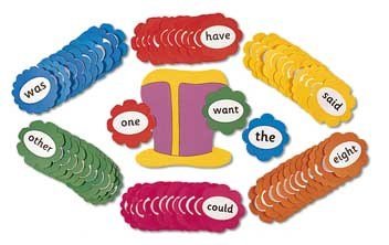 Jolly Phonics Tricky Word Wall Flowers - ABC School Supplies