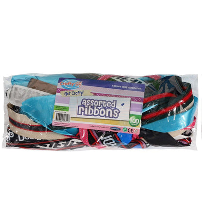 Jumbo Ribbon Bag 100G Assorted - ABC School Supplies