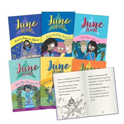 June Bloom - Decodable Chapter Books - Box Set - Vowel Sounds (Phase 5) - ABC School Supplies