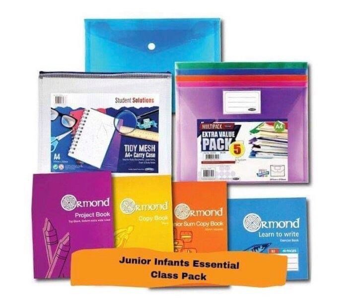Junior Infants Essential Class Pack - ABC School Supplies