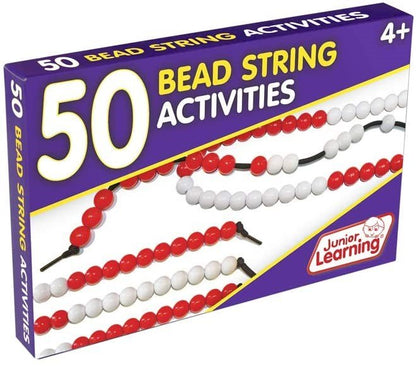 Junior Learning 50 Bead String Activity Cards - ABC School Supplies