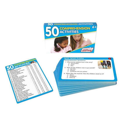 Junior Learning 50 Comprehension Activities - ABC School Supplies
