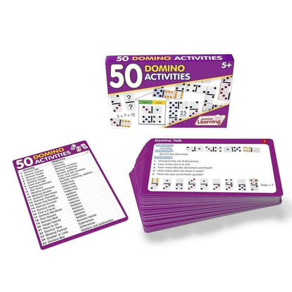 Junior Learning 50 Dominoes Activites - ABC School Supplies