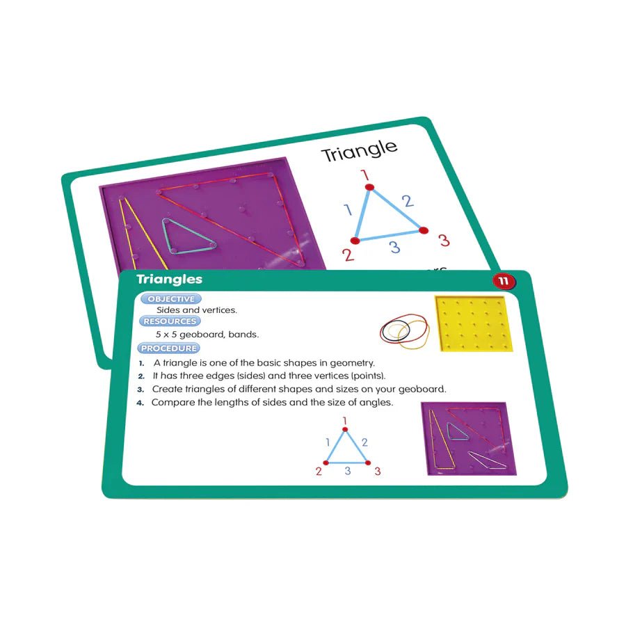 Junior Learning 50 Geoboard Activities - ABC School Supplies