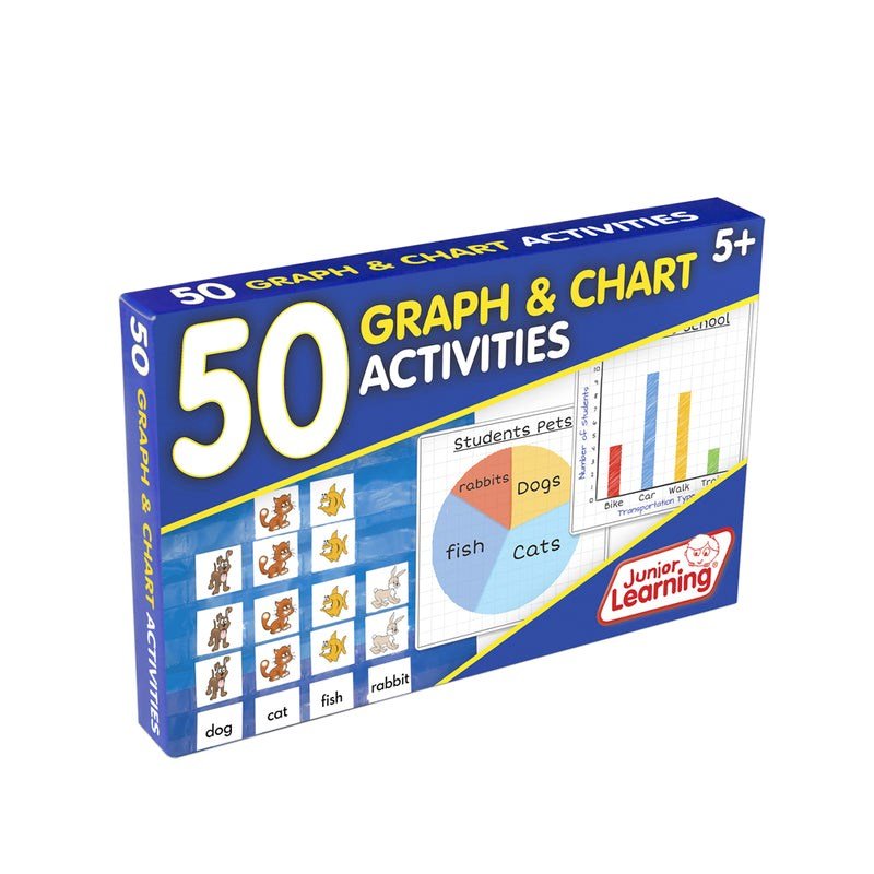Junior Learning 50 Graph & Chart Activities - ABC School Supplies
