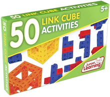Junior Learning 50 Link Cube Activity Cards - ABC School Supplies