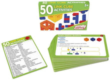Junior Learning 50 Link Cube Activity Cards - ABC School Supplies