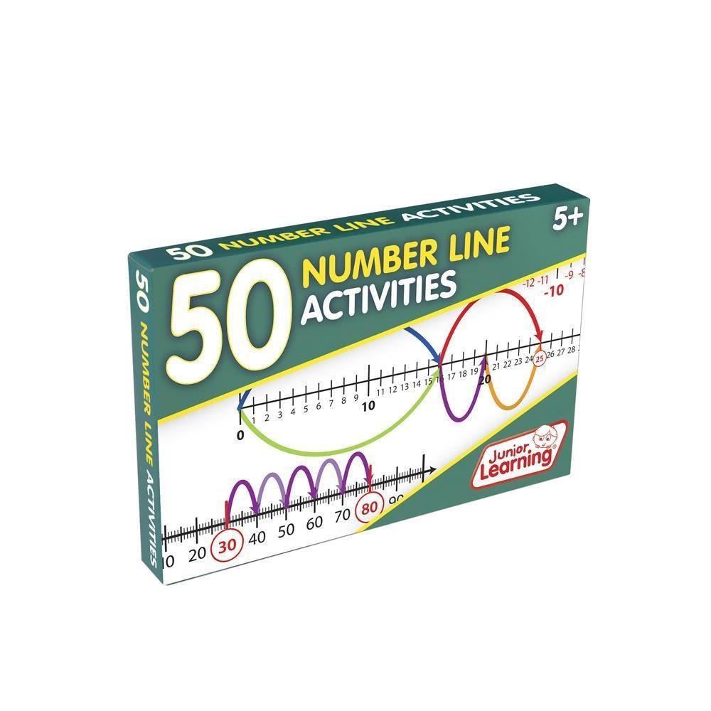 Junior Learning 50 Number Line Activities - ABC School Supplies