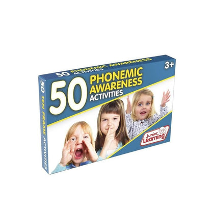 Junior Learning 50 Phonemic Awareness Activities - ABC School Supplies