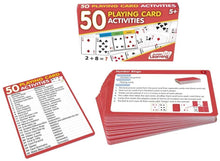 Junior Learning 50 Playing Card Activity Cards - ABC School Supplies