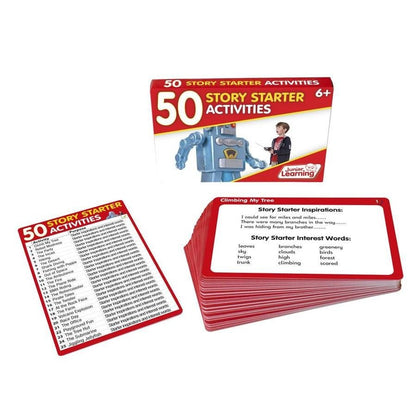 Junior Learning 50 Story Starter Activities - ABC School Supplies