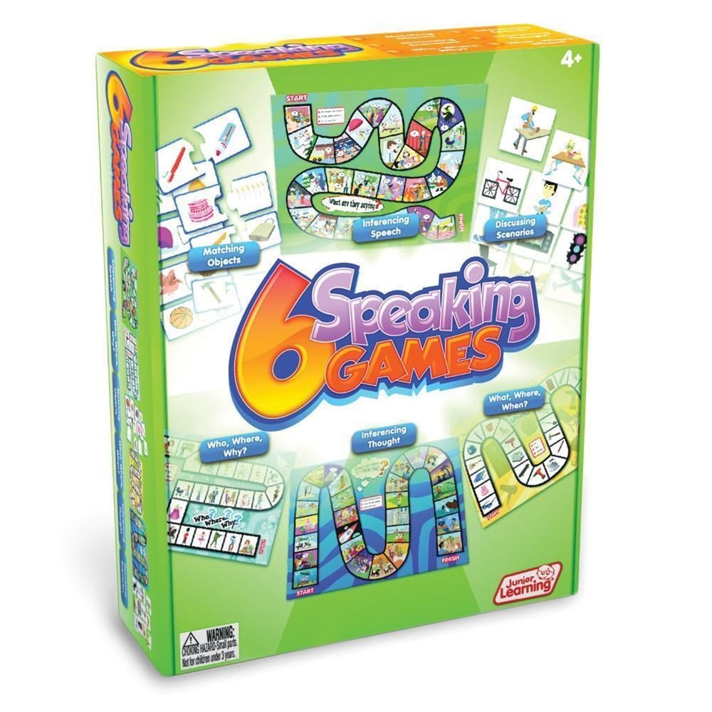 Junior Learning 6 Speaking Games - ABC School Supplies
