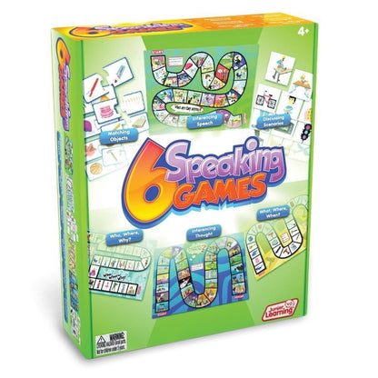 Junior Learning 6 Speaking Games - ABC School Supplies