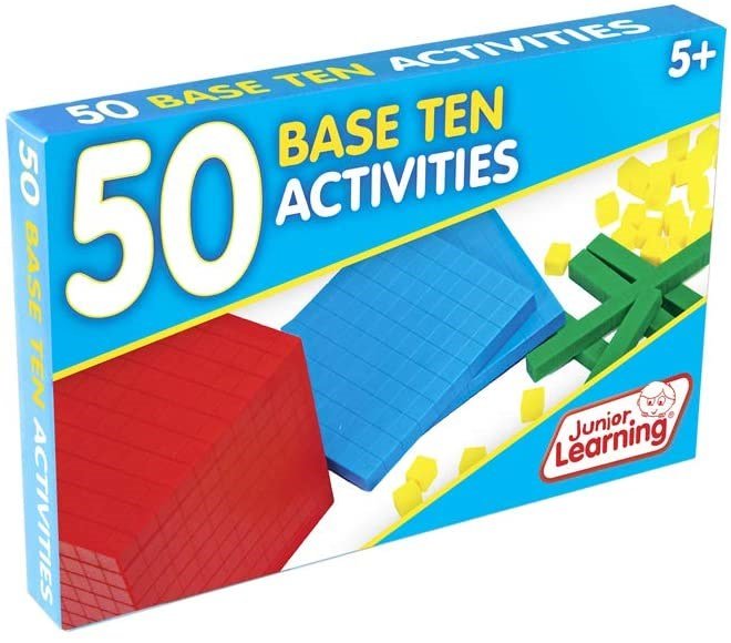 Junior Learning Base Ten Activity Cards 50 - ABC School Supplies