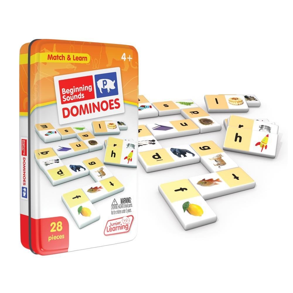 Junior Learning Beginng Sounds Dominos - ABC School Supplies