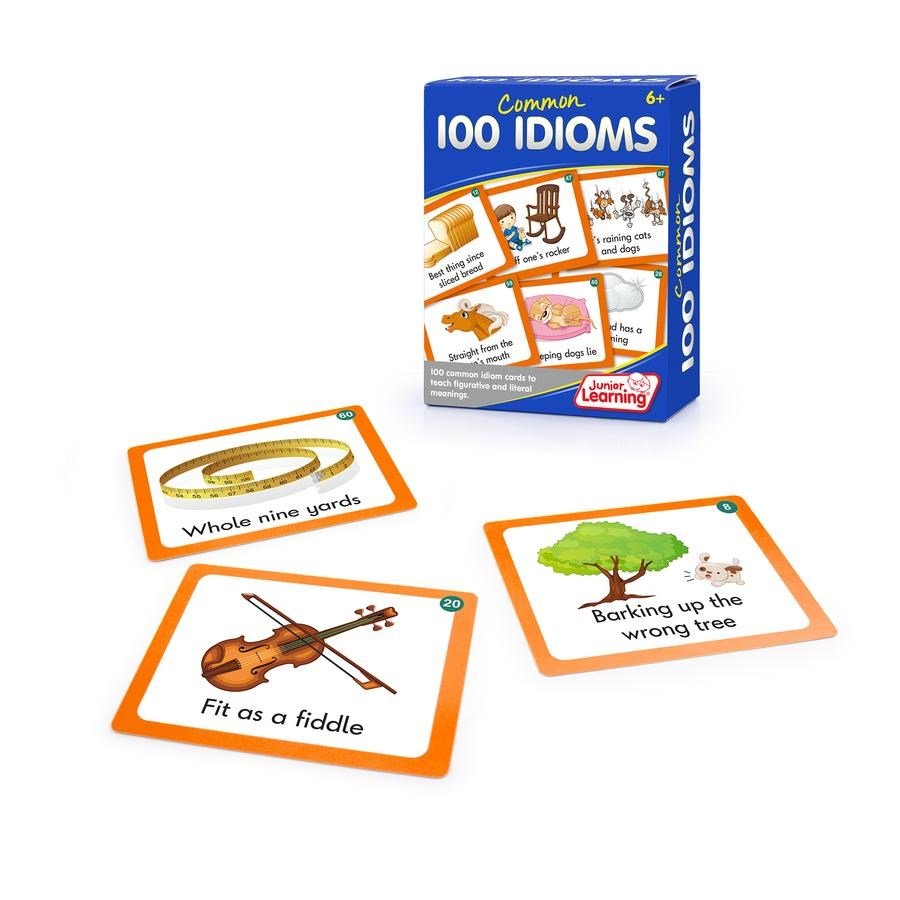 Junior Learning Common Idioms 100Qty - ABC School Supplies