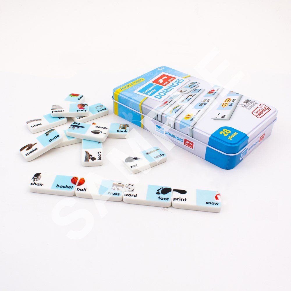 Junior Learning Compound Words Dominoes - ABC School Supplies