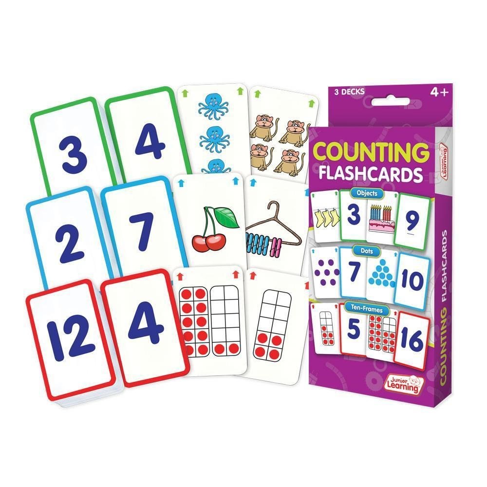 Junior Learning Counting Flashcards - ABC School Supplies