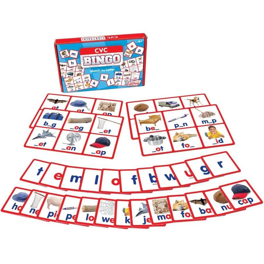 Junior Learning Cvc Bingo - ABC School Supplies