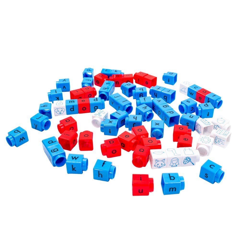 Junior Learning CVC Blox - Rainbow Phonics - ABC School Supplies