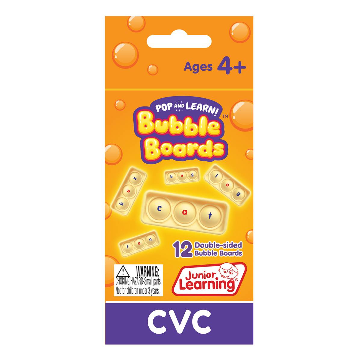Junior Learning Cvc Bubble Boards - ABC School Supplies