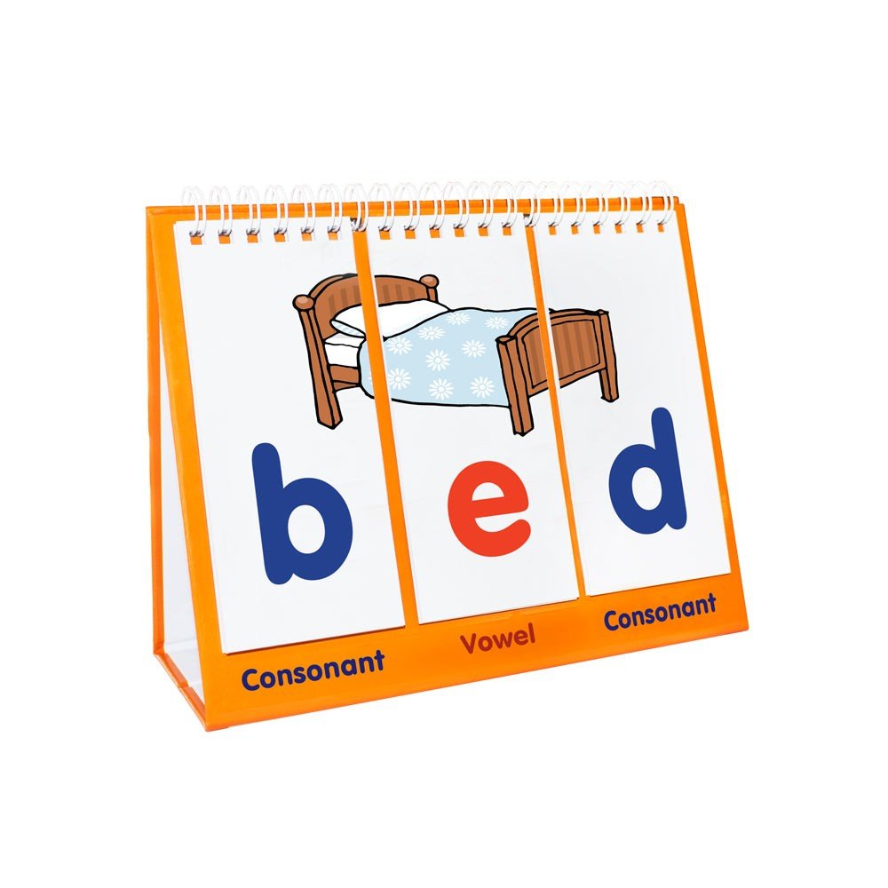 Junior Learning CVC Flip Book - ABC School Supplies