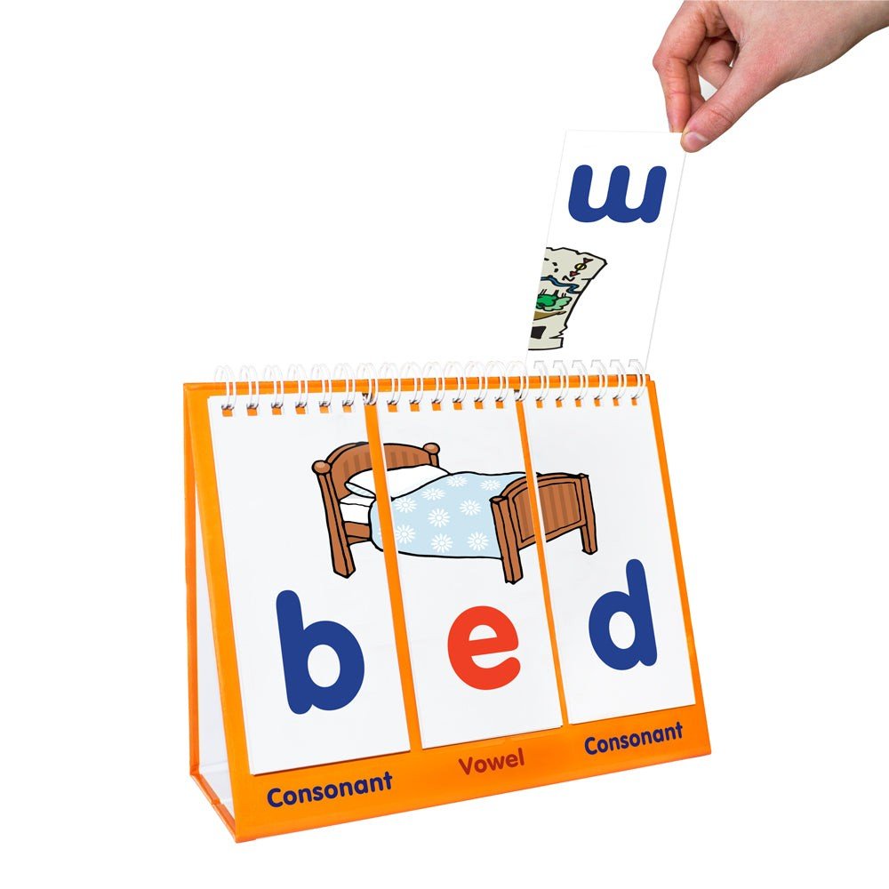 Junior Learning CVC Flip Book - ABC School Supplies
