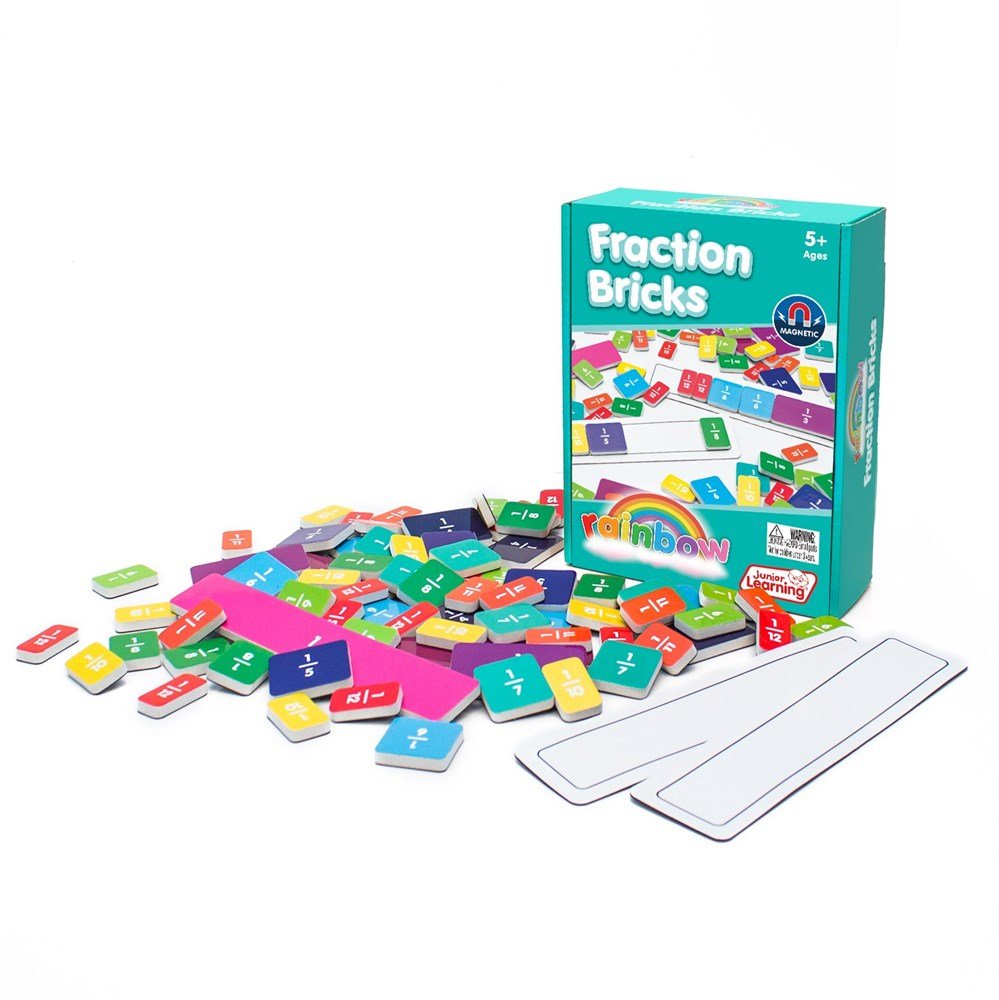 Junior Learning Fraction Bricks - ABC School Supplies