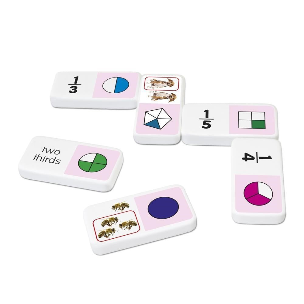 Junior Learning Fraction Dominoes - ABC School Supplies