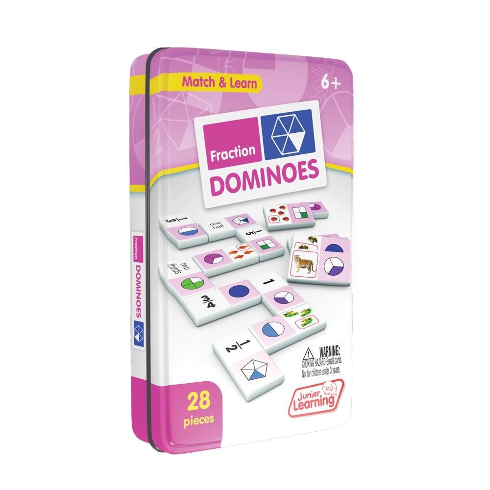 Junior Learning Fraction Dominoes - ABC School Supplies