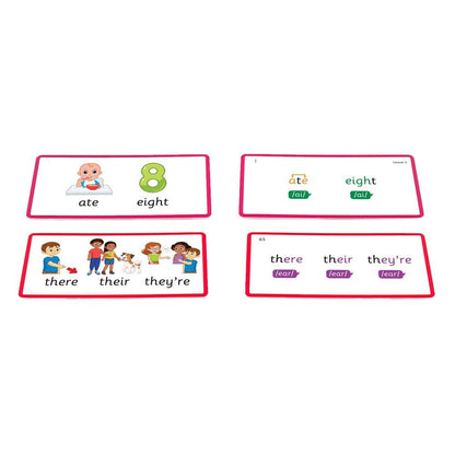 Junior Learning Homophone Cards - ABC School Supplies